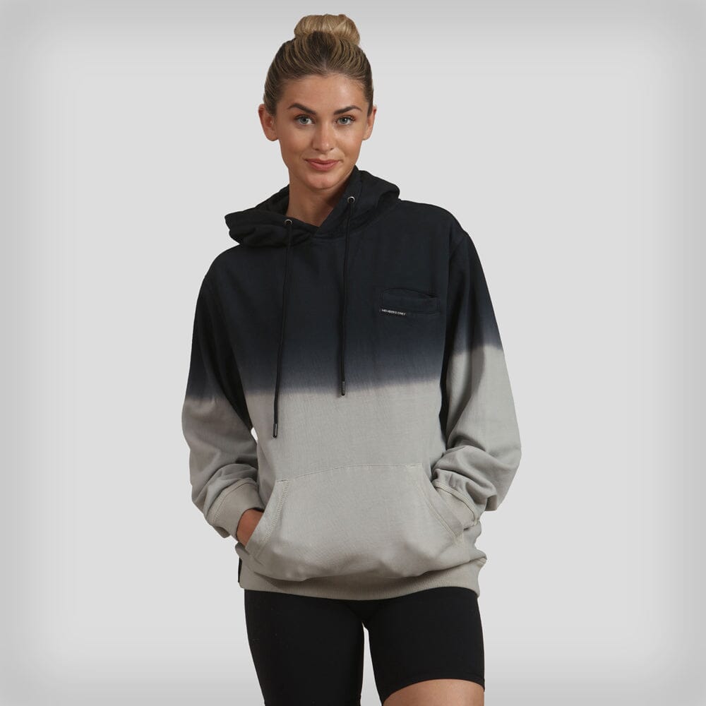 Women's Emerson Ombre Oversized Hooded Sweatshirt Women's hoodies & sweatshirts Members Only Grey Small 