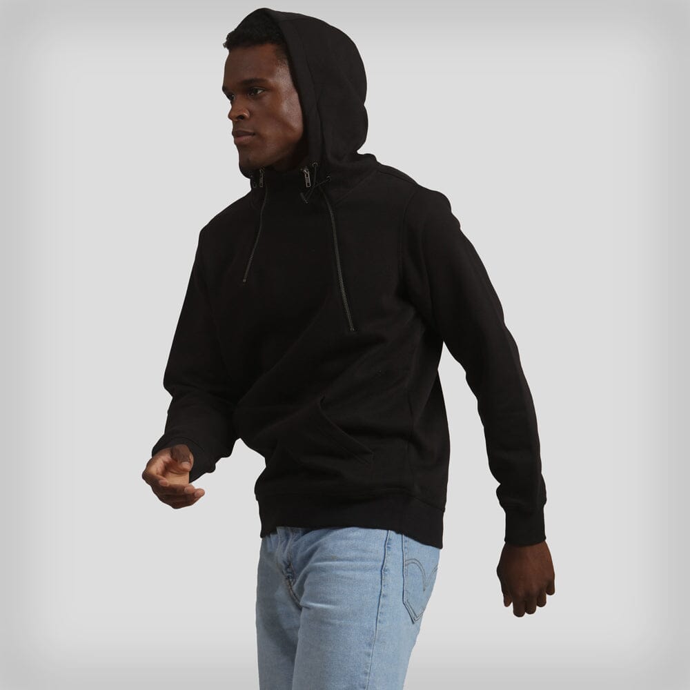 Men's Taylor Double Zipper Pullover Hoodie Men's hoodies & sweatshirts Members Only Black Small 