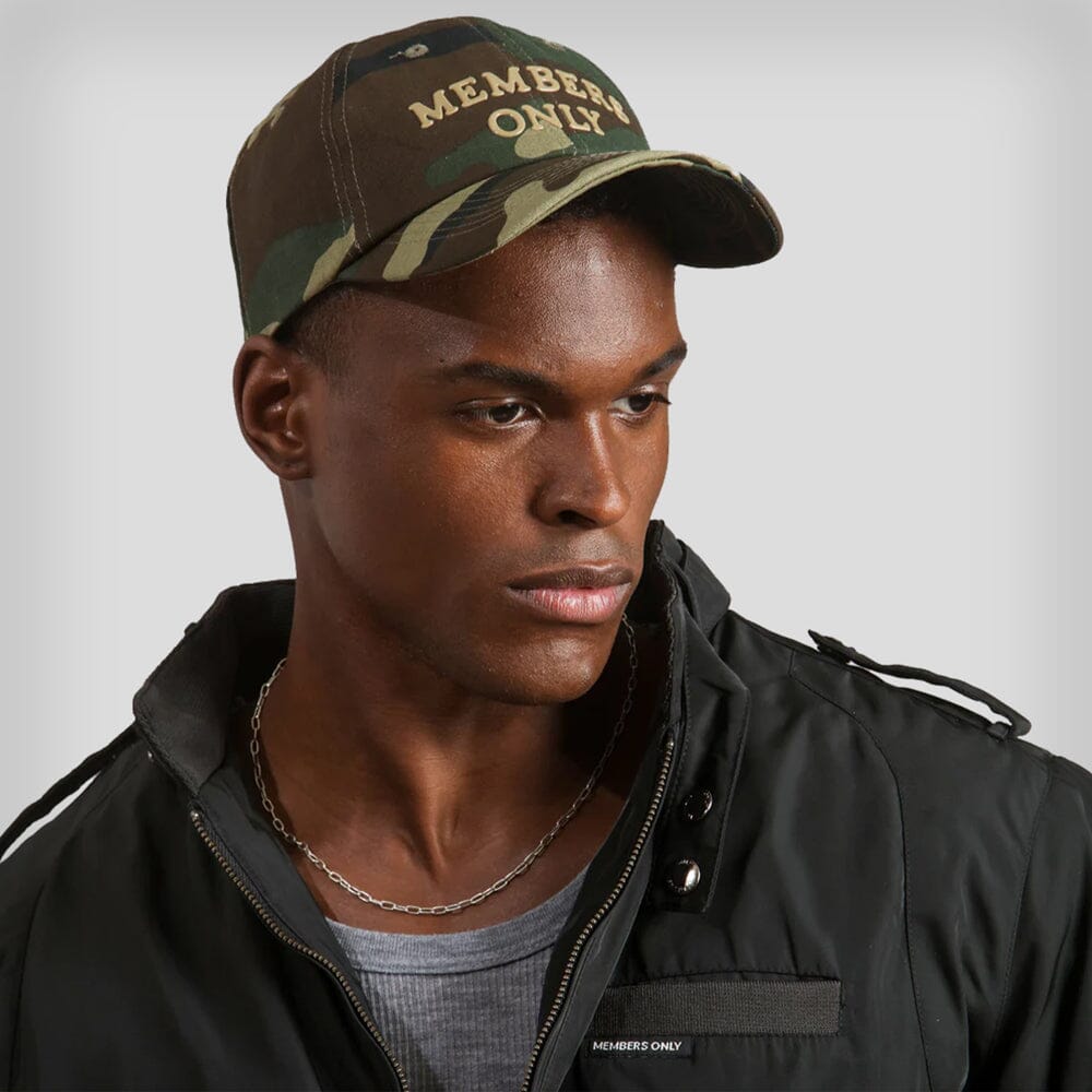 Members Only Hat Members Only Official Camouflage 