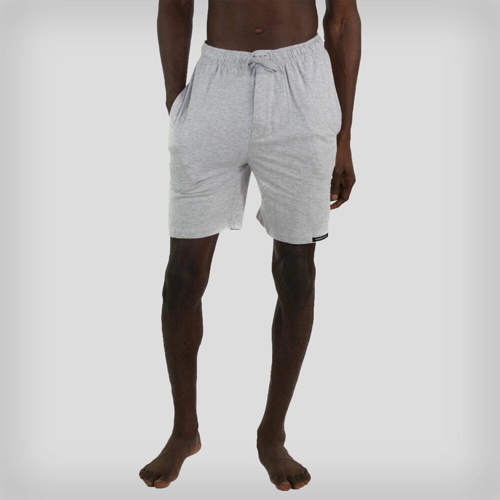 Men's Jersey Sleep Shorts - Grey Men's Sleep Pant Members Only Grey SMALL 