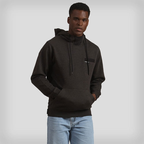 Men's Jayden Colorblock Hooded Sweatshirt Men's hoodies & sweatshirts Members Only Charcoal Small 