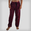 Men's Minky Fleece Sleep Pants - Red Plaid Men's Sleep Pant Members Only RED PLAID SMALL 