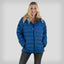 Women's Zip Front Puffer Oversized Jacket - FINAL SALE Womens Jacket Members Only BLUE Small 
