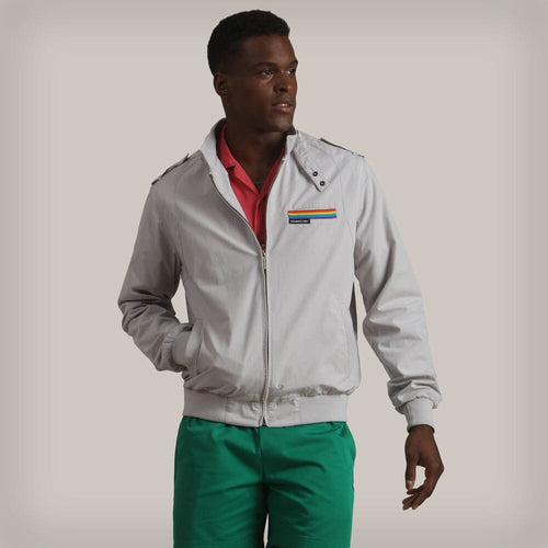 Pride Jacket Men's Iconic Jacket Members Only Light Grey X-Small 