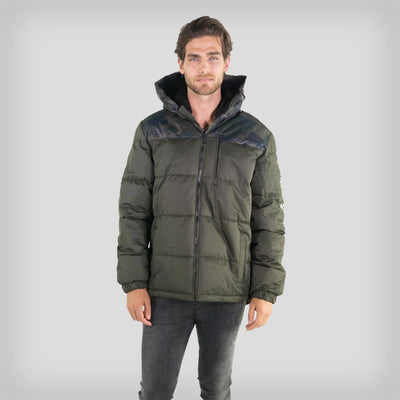 Men's Twill Block Puffer Jacket - FINAL SALE Men's Jackets Members Only 