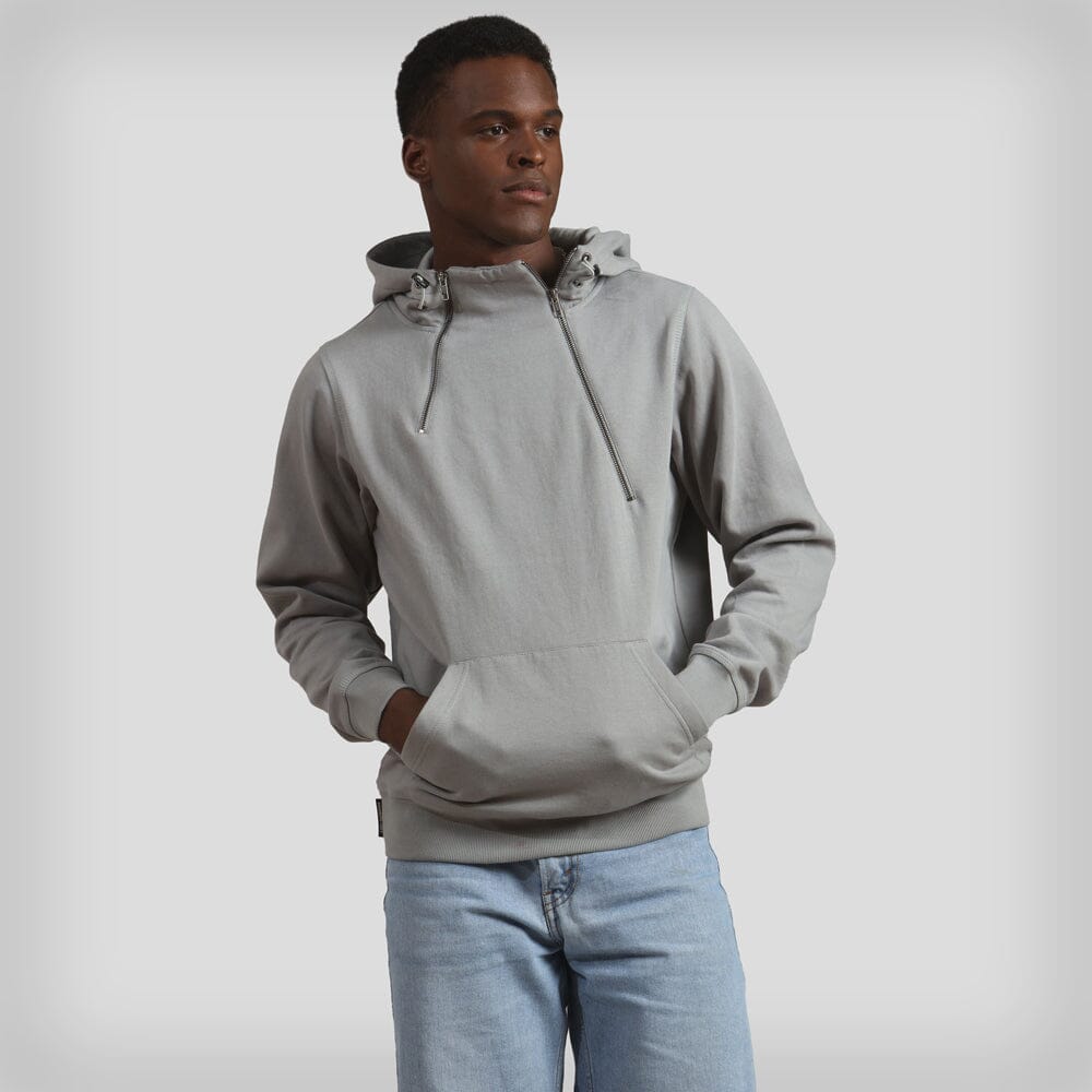 Men's Taylor Double Zipper Pullover Hoodie Men's hoodies & sweatshirts Members Only ASH Small 