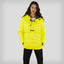 Women's Popover Puffer Oversized Jacket - FINAL SALE Womens Jacket Members Only YELLOW Small 
