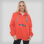 Women's Nickelodeon Collab Popover Oversized Jacket - FINAL SALE Womens Jacket Members Only Orange Large 