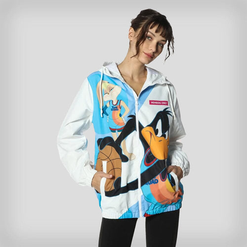 Women's Daffy Squad Oversized Jacket - FINAL SALE Womens Jacket Members Only White Small 