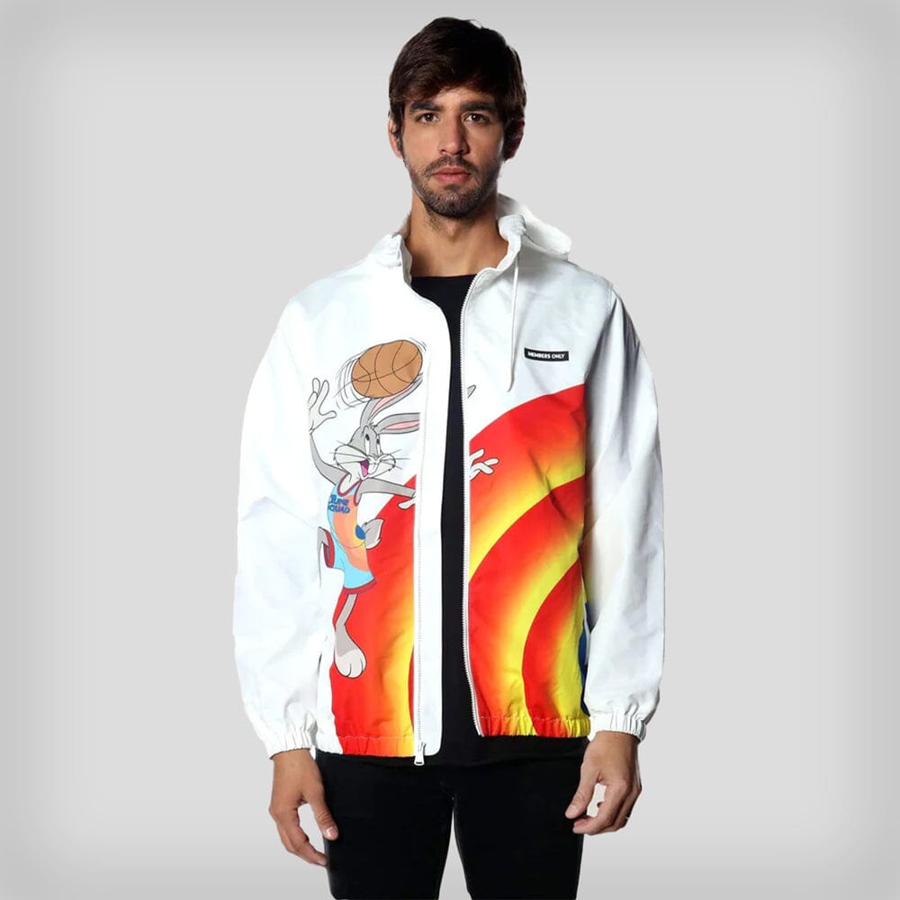 Men's Bugs Jacket - FINAL SALE Men's Jackets Members Only White Small 