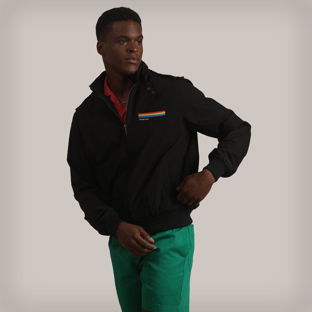Pride Jacket Men's Iconic Jacket Members Only Black X-Small 