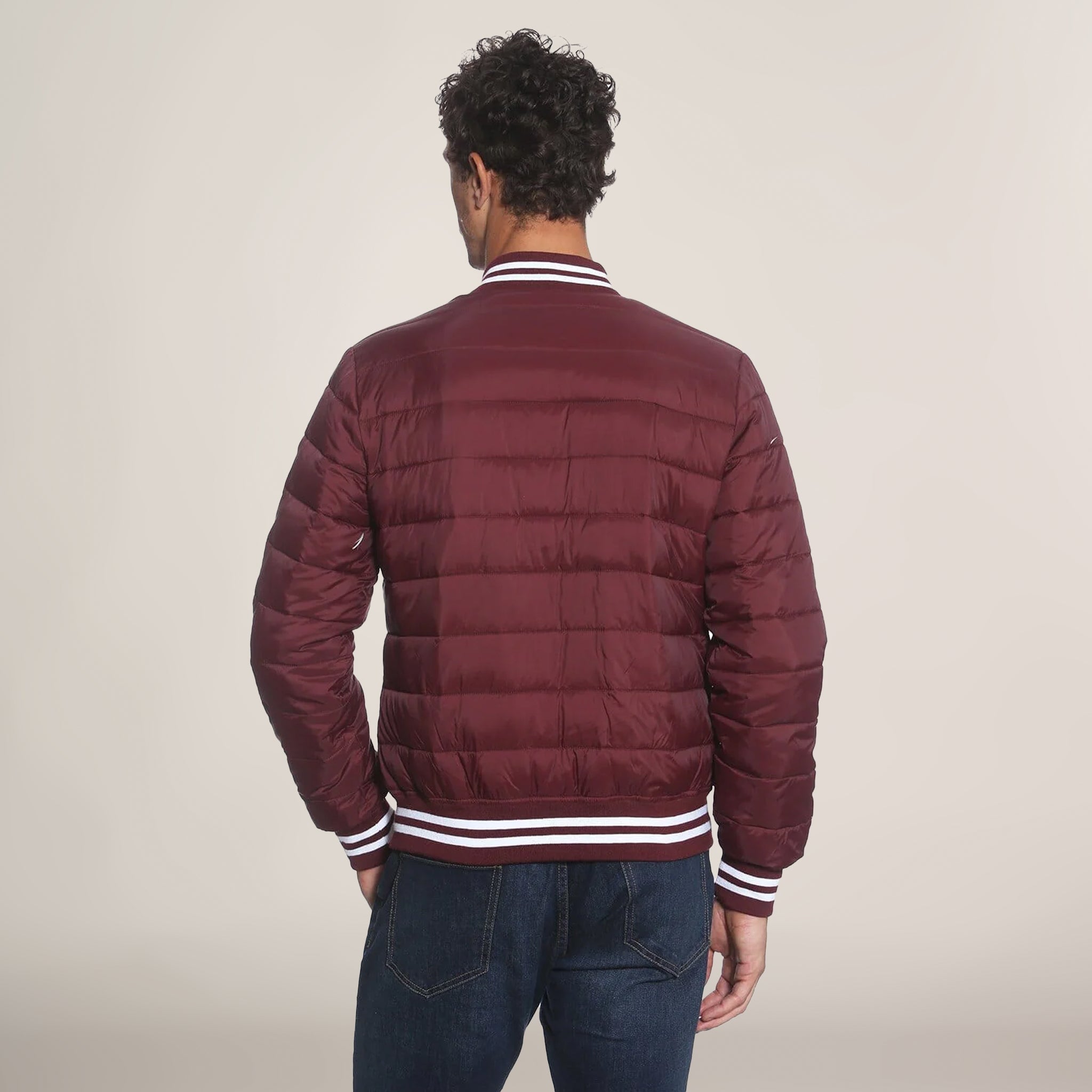 Men's Varsity Puffer Jacket Varsity jacket Members Only 