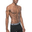 Members Only Men's 3PK Cotton Spandex Boxer Brief - Black Briefs Members Only BLACK SMALL 